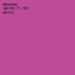 #BE4D99 - Tapestry Color Image