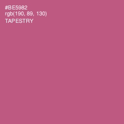 #BE5982 - Tapestry Color Image
