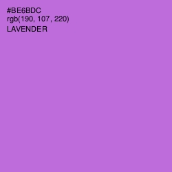 #BE6BDC - Lavender Color Image