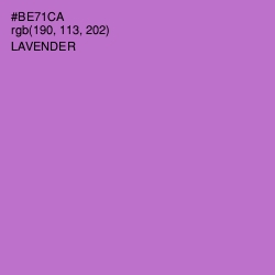 #BE71CA - Lavender Color Image