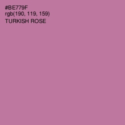 #BE779F - Turkish Rose Color Image