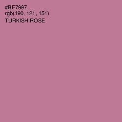 #BE7997 - Turkish Rose Color Image