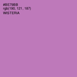 #BE79BB - Wisteria Color Image