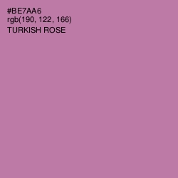 #BE7AA6 - Turkish Rose Color Image