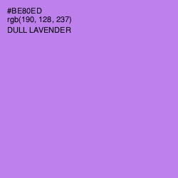 #BE80ED - Dull Lavender Color Image