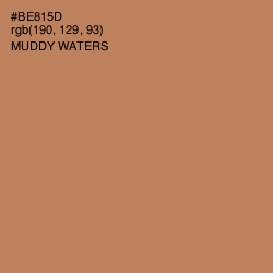 #BE815D - Muddy Waters Color Image