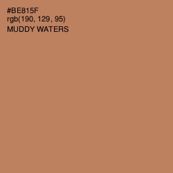 #BE815F - Muddy Waters Color Image