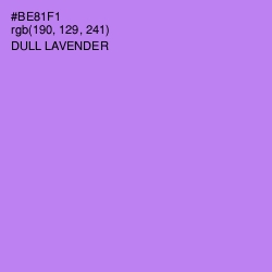 #BE81F1 - Dull Lavender Color Image