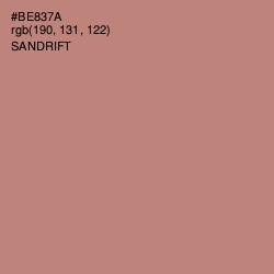 #BE837A - Sandrift Color Image