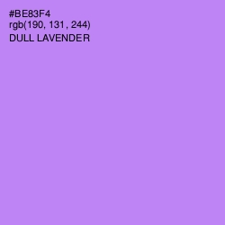 #BE83F4 - Dull Lavender Color Image
