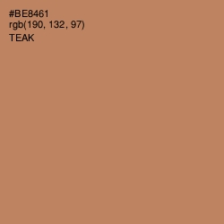 #BE8461 - Teak Color Image