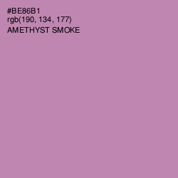 #BE86B1 - Amethyst Smoke Color Image