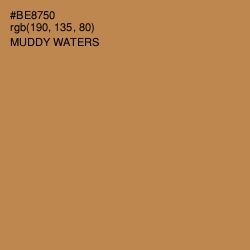 #BE8750 - Muddy Waters Color Image