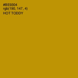 #BE9304 - Hot Toddy Color Image