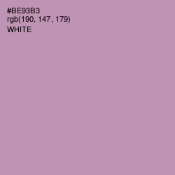 #BE93B3 - Amethyst Smoke Color Image