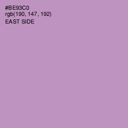 #BE93C0 - East Side Color Image