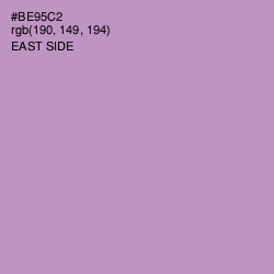 #BE95C2 - East Side Color Image