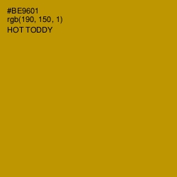 #BE9601 - Hot Toddy Color Image