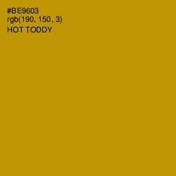 #BE9603 - Hot Toddy Color Image