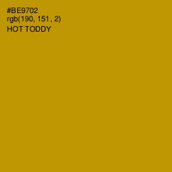 #BE9702 - Hot Toddy Color Image