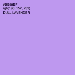 #BE98EF - Dull Lavender Color Image