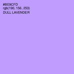 #BE9CFD - Dull Lavender Color Image