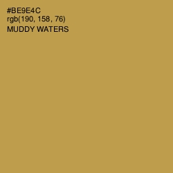 #BE9E4C - Muddy Waters Color Image