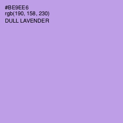 #BE9EE6 - Dull Lavender Color Image