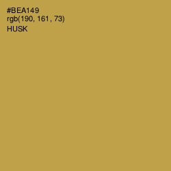 #BEA149 - Husk Color Image