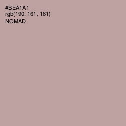 #BEA1A1 - Nomad Color Image