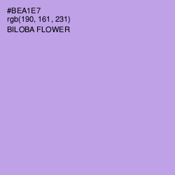 #BEA1E7 - Biloba Flower Color Image