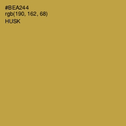 #BEA244 - Husk Color Image