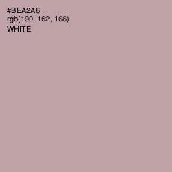 #BEA2A6 - Silk Color Image