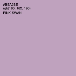 #BEA2BE - Pink Swan Color Image