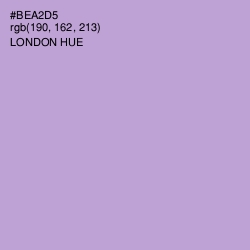 #BEA2D5 - London Hue Color Image