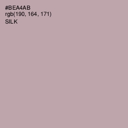 #BEA4AB - Silk Color Image