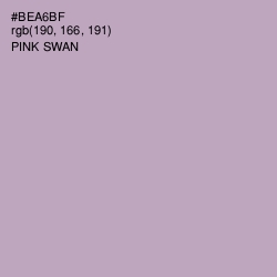 #BEA6BF - Pink Swan Color Image