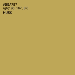 #BEA757 - Husk Color Image