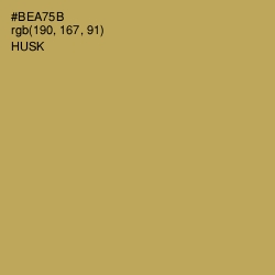 #BEA75B - Husk Color Image