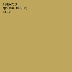 #BEA75D - Husk Color Image