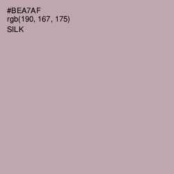 #BEA7AF - Silk Color Image