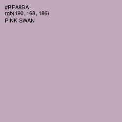 #BEA8BA - Pink Swan Color Image