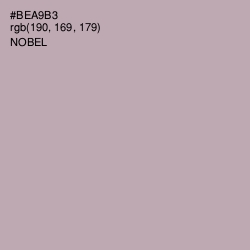 #BEA9B3 - Nobel Color Image