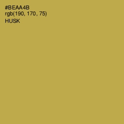 #BEAA4B - Husk Color Image