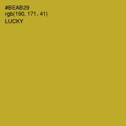 #BEAB29 - Lucky Color Image