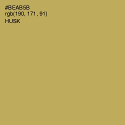 #BEAB5B - Husk Color Image