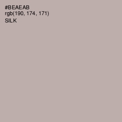 #BEAEAB - Silk Color Image
