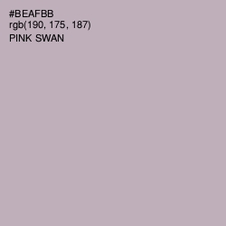 #BEAFBB - Pink Swan Color Image