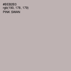 #BEB2B3 - Pink Swan Color Image