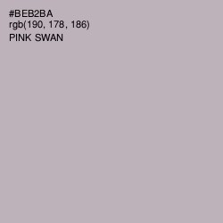 #BEB2BA - Pink Swan Color Image